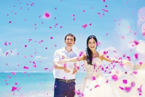 Matrimonio sulla spiaggia di Cayo Santa María