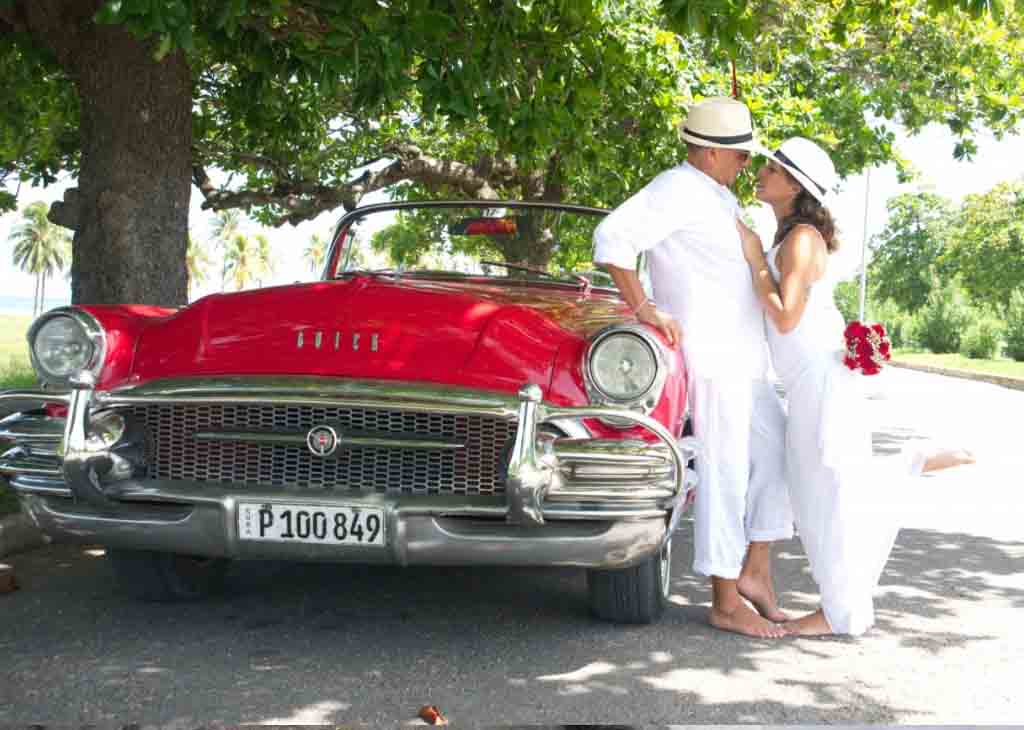 Bruiloft met Havana-thema