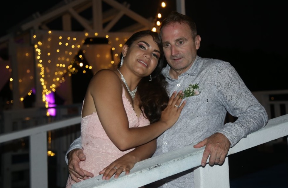 boda en las noches de La Habana