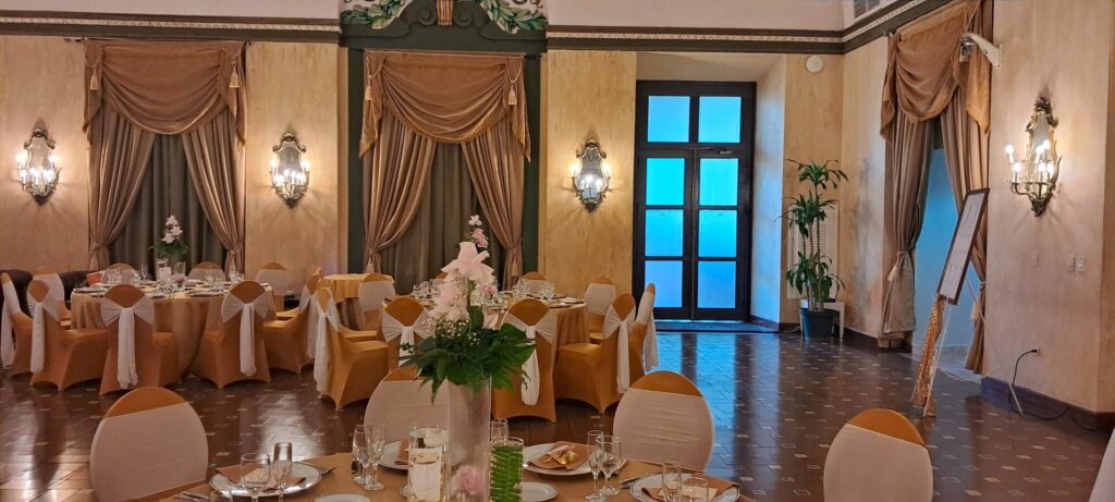 Decoratie - Bruiloft in het Hotel Nacional de Cuba