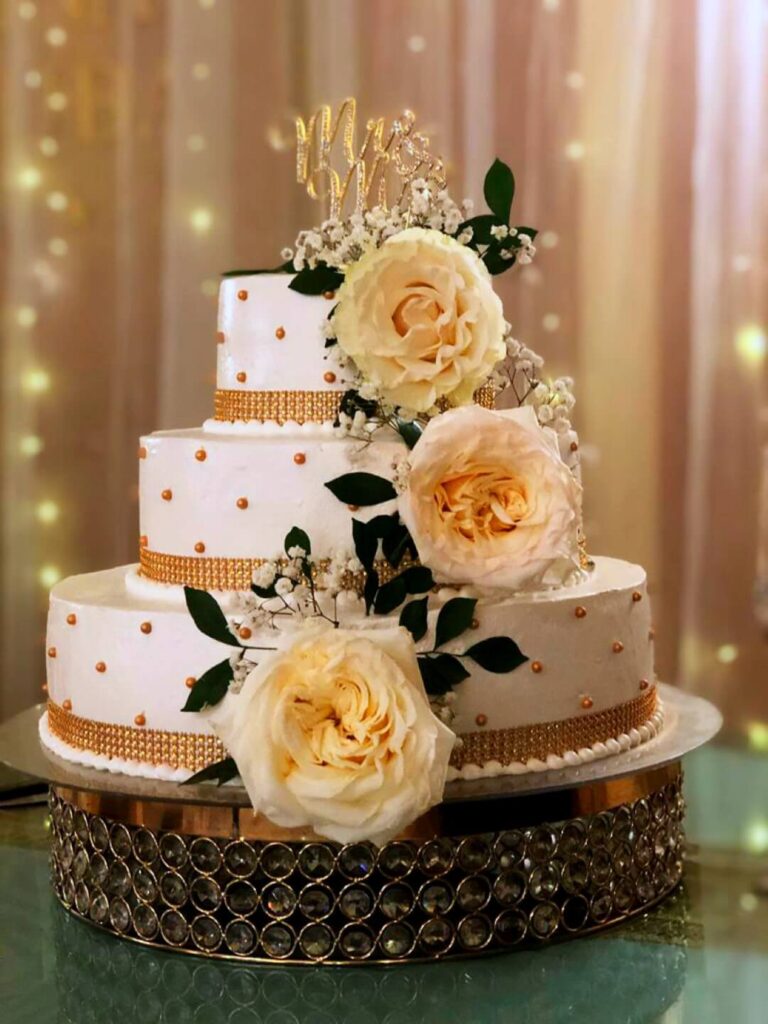 Cuban wedding cake