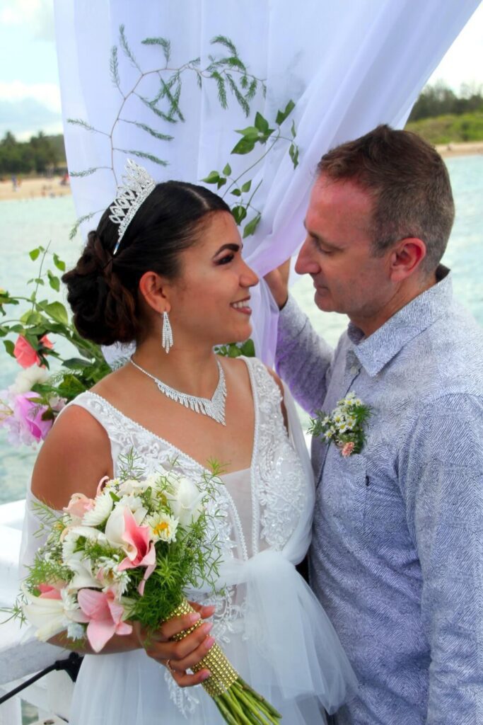 Traditional Cuban wedding dress